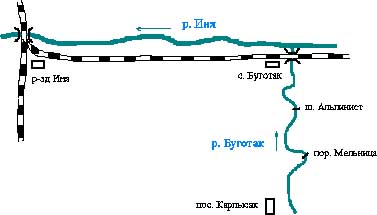 Электричка буготак тогучин